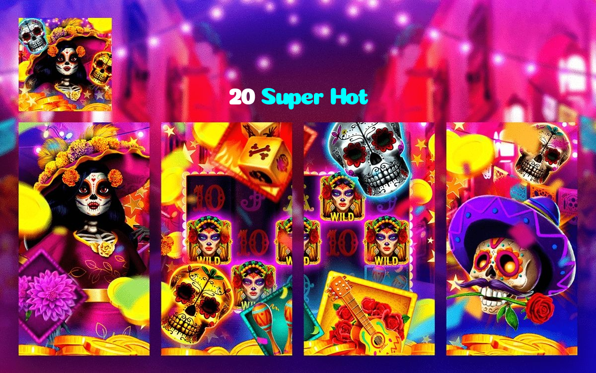 20 Super Hot casino presented on mobile device in Pakistan with slots and live games